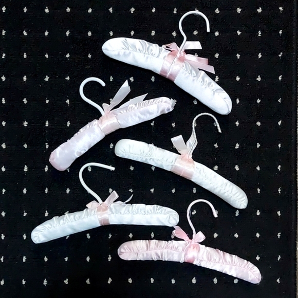 Satin•Padded Children's Boutique Hanger Assortment • Set of 5 - Picture 2 of 5